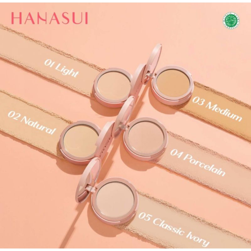 HANASUI POWDER FOUNDATION // BEDAK PADAT HANASUI