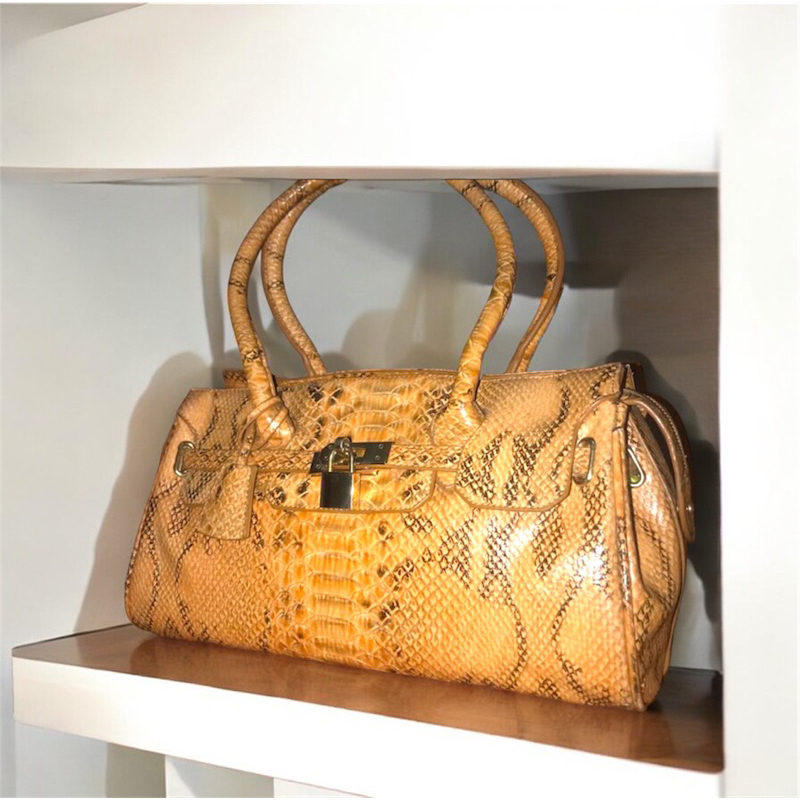 Barbara Croco Bag Shoulder Bag Tas Kulit Croco Buaya Asli Cheap Bliss