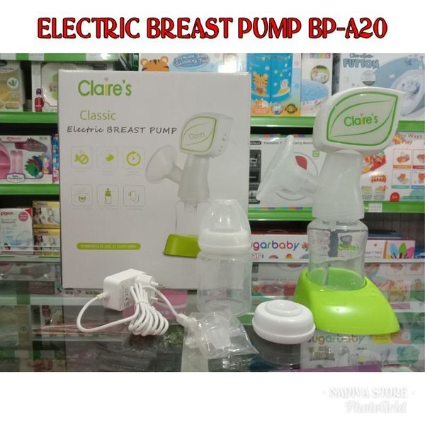 Claires Electric Breast Pump BP-A20 / Pompa Asi Elektrik Portable charge
