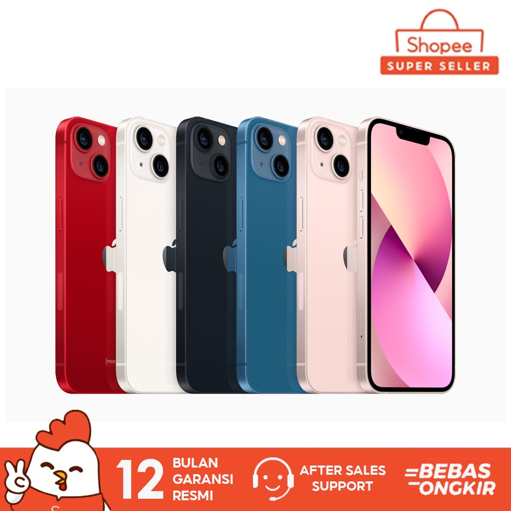 iPhone 13 128GB/ 256GB/ 512GB Garansi iBox Resmi