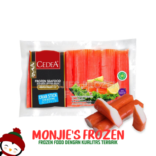 

Cedea CrabStick 250gr - Ikan Olahan Kepiting Stick