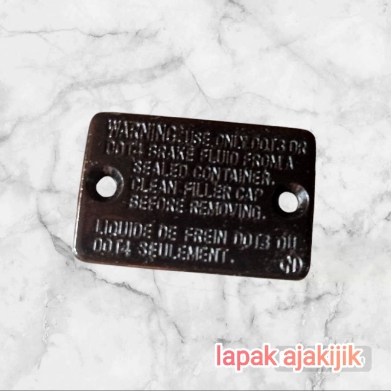 tutup minyak rem Tiger Megapro pcx adv gl Verza cb Verza cb 150R CBR 150R original