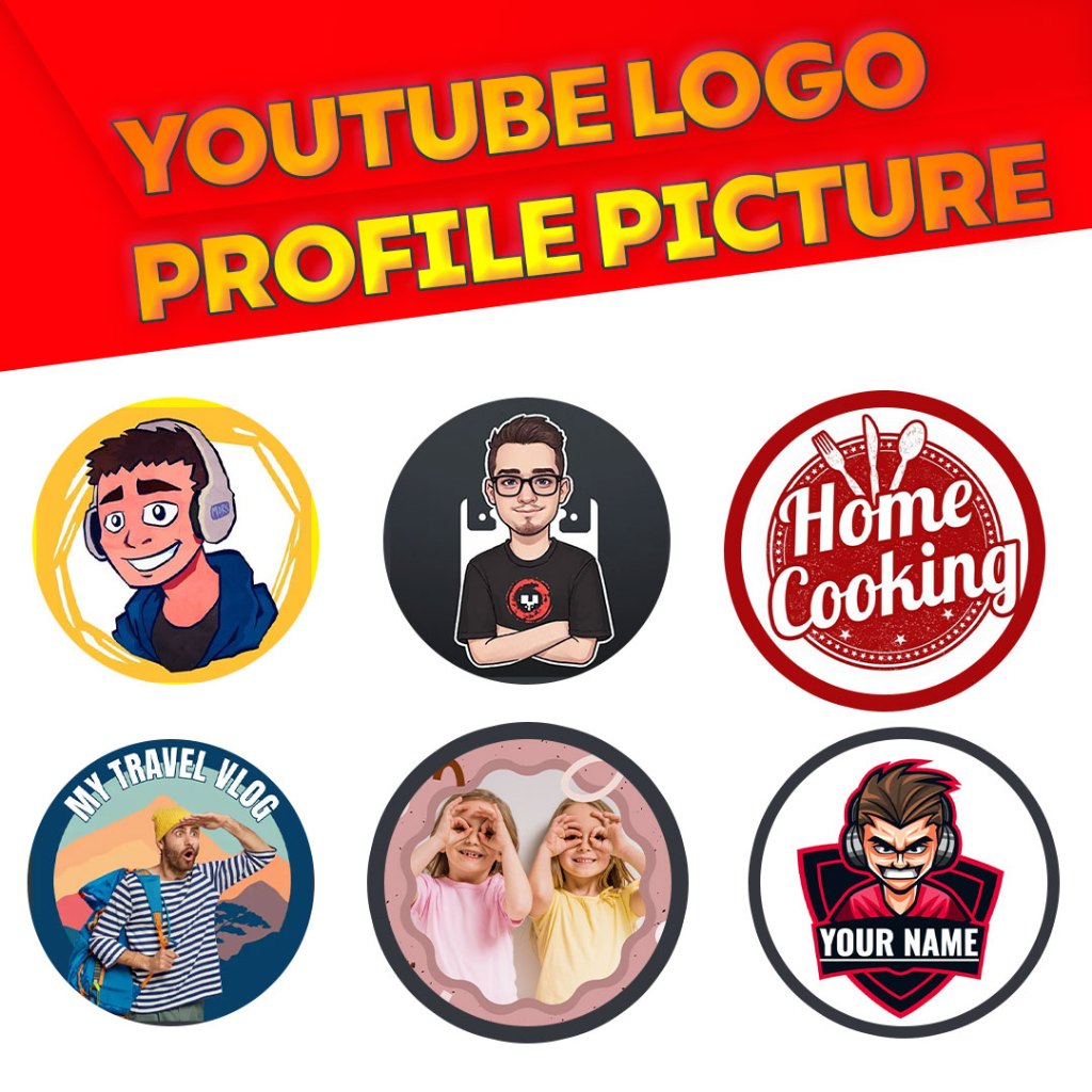 JASA PEMBUATAN YOUTUBE LOGO YOUTUBE PROFILE PICTURE