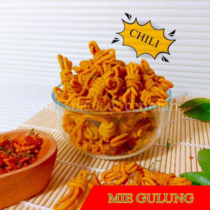 

35g/70g/250g MIE GULUNG PEDAS ASIN DAUN JERUK/BALADO/ORIGINAL
