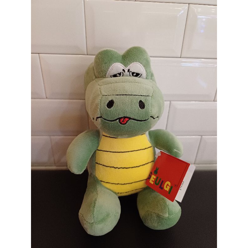 BONEKA DINOSAURUS HIJAU LUCU SEULGI BONEKA IJO DINO BONEKA DINO