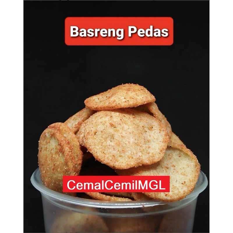 

Keripik Basreng Pedas Bakso Goreng Pedas