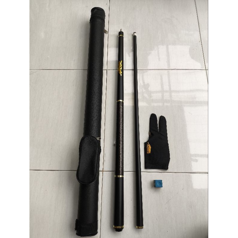 gold tiger paket hemat stick billiard biliard bilyard gold tiger chrome