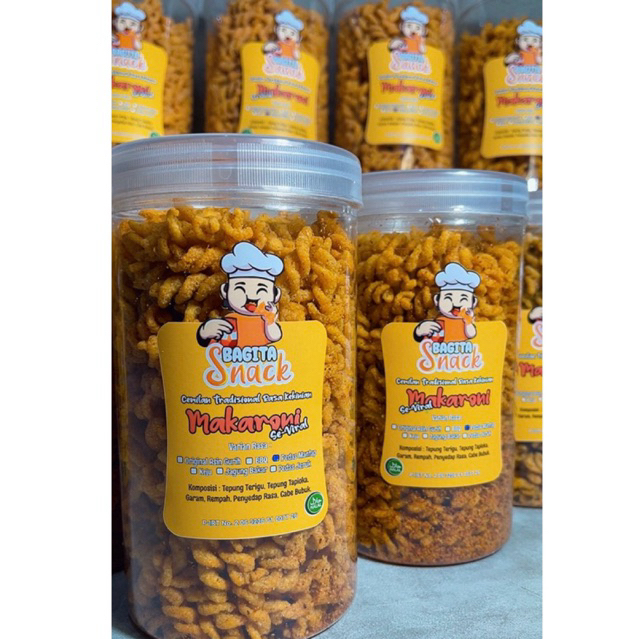 

MAKARONI SPIRAL MACARONI SEPIRAL PEDAS TOPLES 250 gr