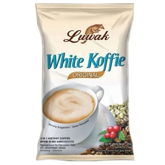 

Luwak White Koffie Original 180 gr isi 9 Sachet x 20 gr - Kopi Luwak #ABA