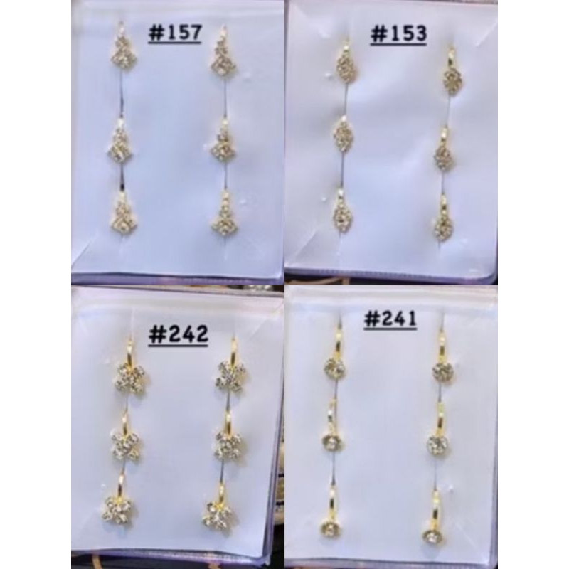 Nath Jepit / Anting Hidung India Premium (Langsung pakai, tanpa tindik)
