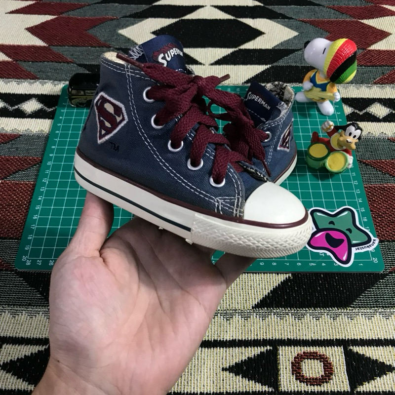 Sepatu Converse Superman Preloved/Second Kids/Toddler/Anak Original