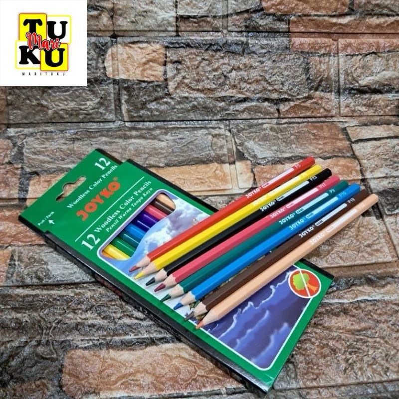 

Pensil warna Joyko 12p / Joyko pensil warna CP-103