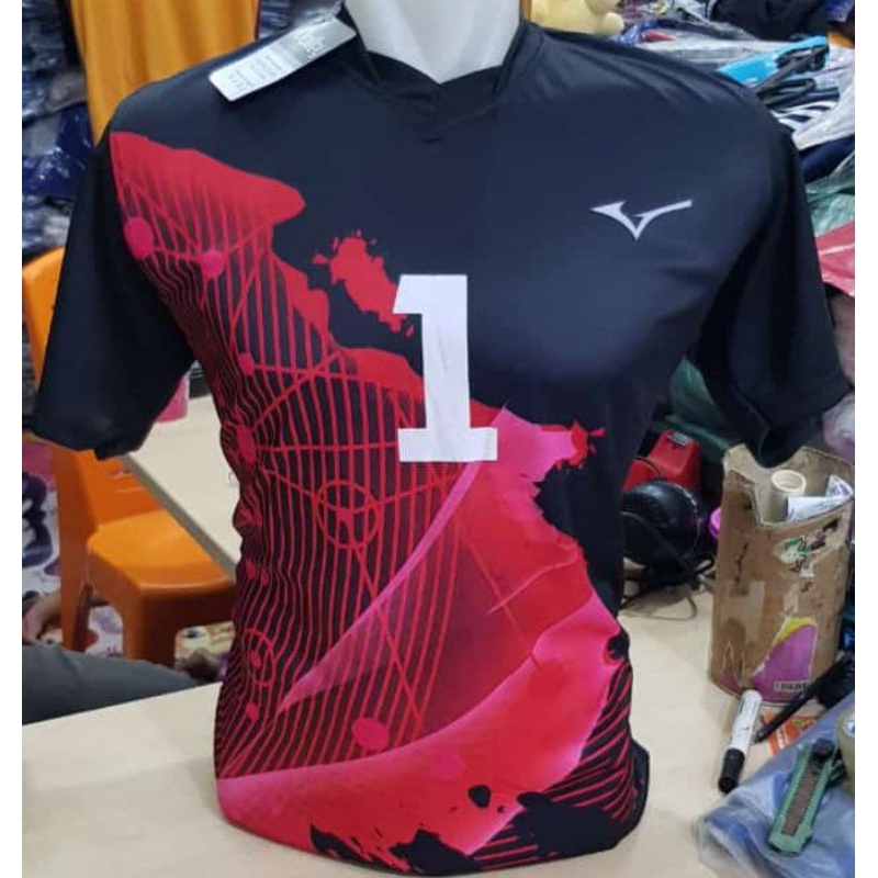 setelan baju tim voli mizuno set 12