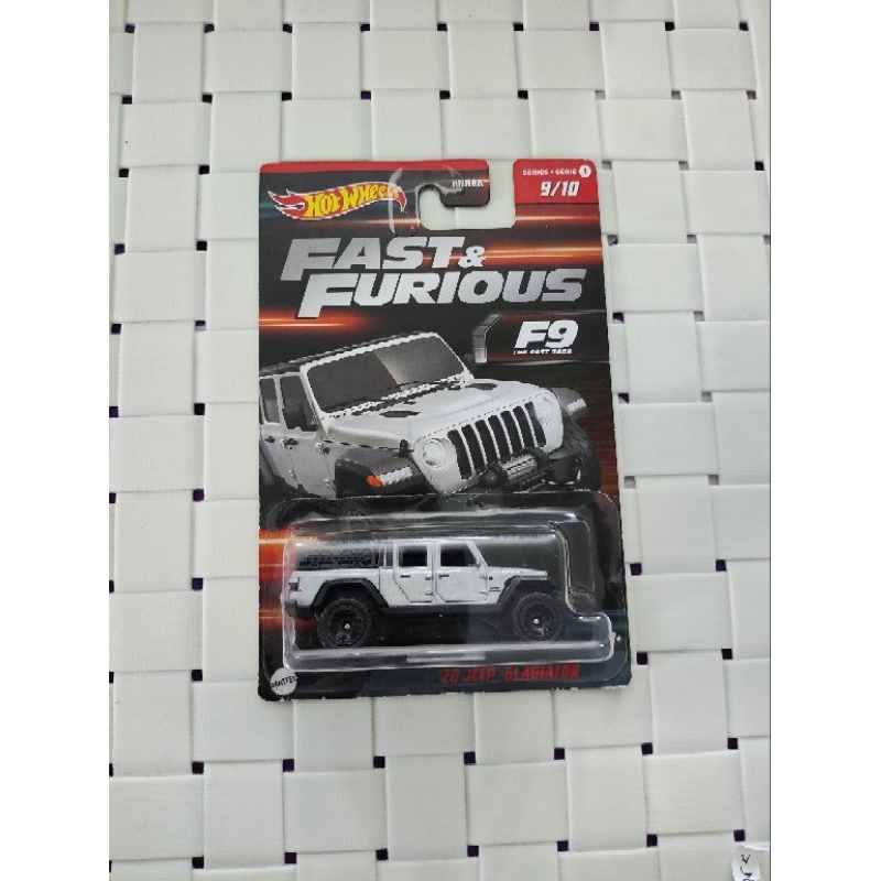 Mainan Anak Mobil Hotwheels 20 Jeep Gladiator Fast and Furious Wave 2 Diecast