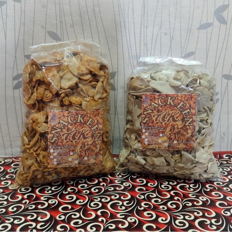 

Basreng Kering Kriuk Harum Daun Jeruk een ak 500g & 1000g 1kg