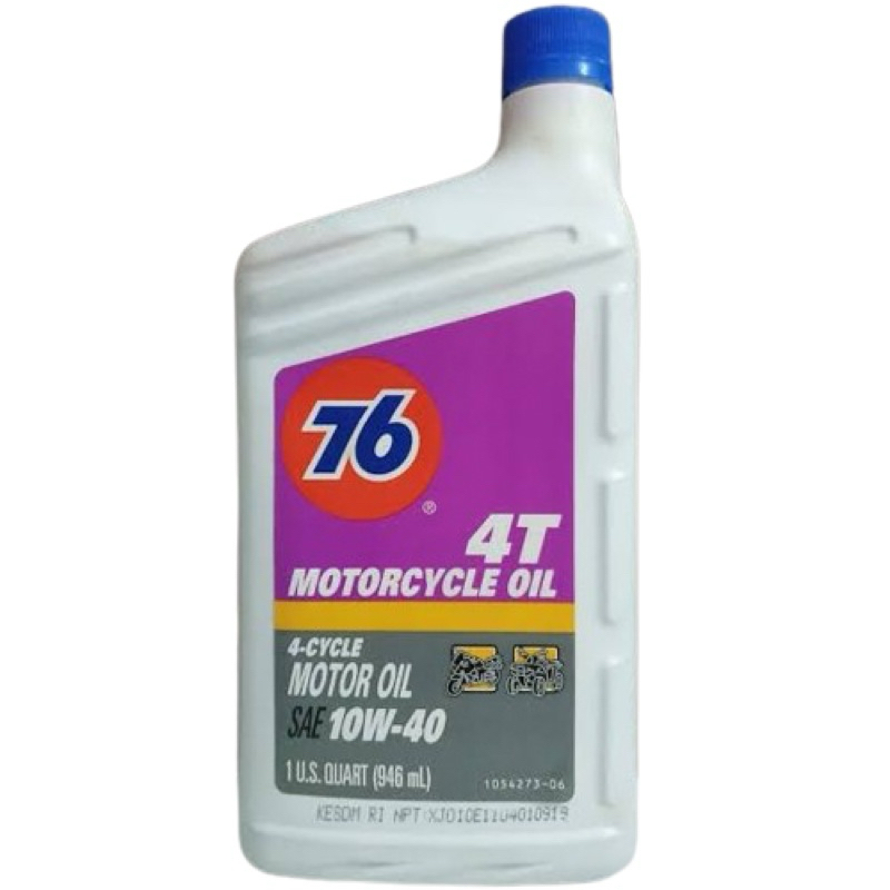 Oli 76 4T Motorcycle 10W-40 API SN - 1L