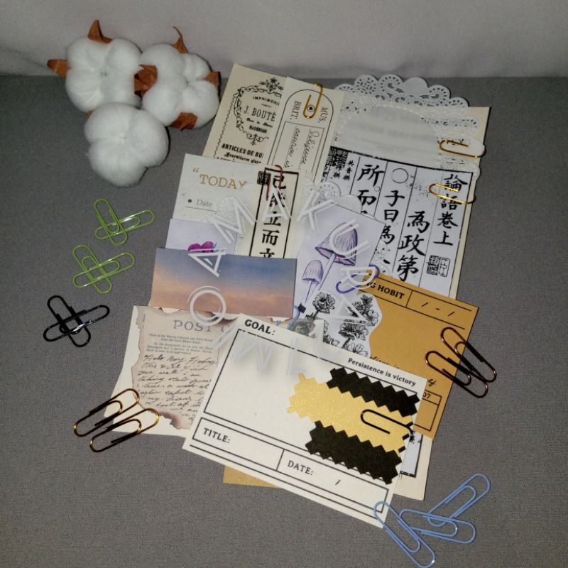 

paper klip aesthetic||penjepit kertas||