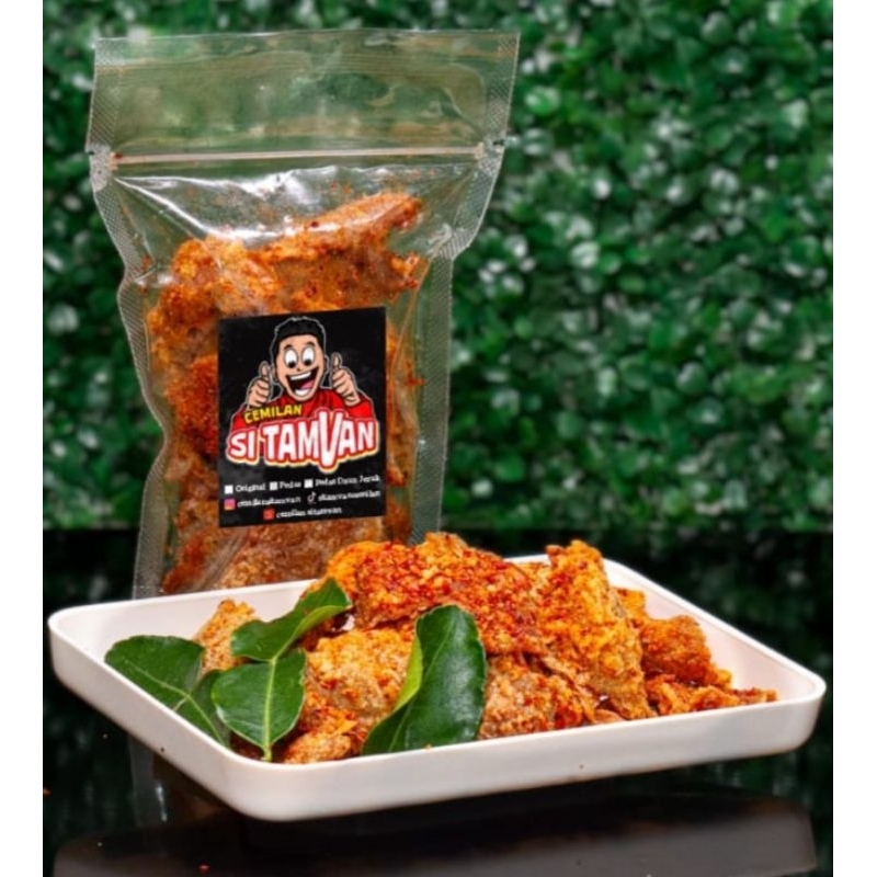 

Kulit Ayam Crispy Pedas Daun Jeruk 100 gram
