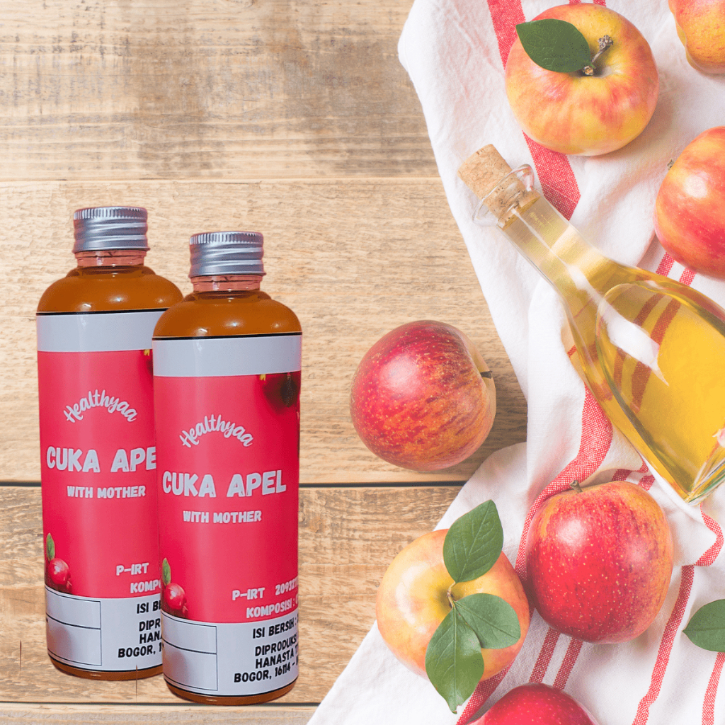 

CUKA APEL WITH MOTHER 250 ML Apple Cider Vinegar