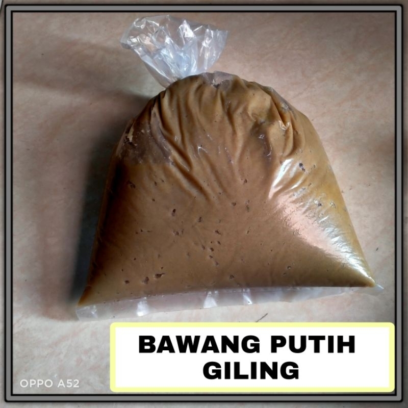 

BAWANG PUTIH GILING/BAWANG PUTIH HALUS