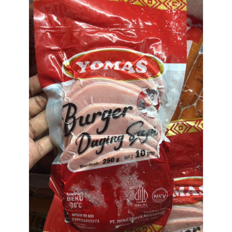 

YOMAS BURGER ISI 10 Makassar