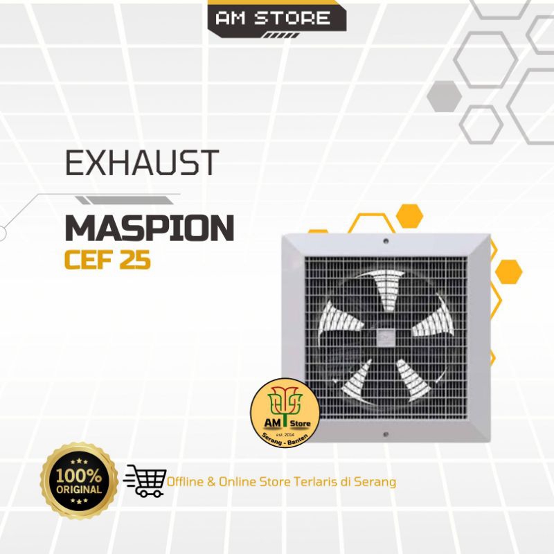 Exhaust Fan Plafon Maspion CEF 25
