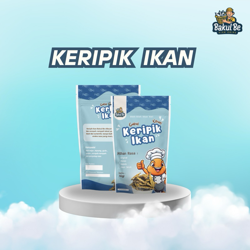 

KERIPIK IKAN BAKUL BE | CEMILAN | FISH CHIPS