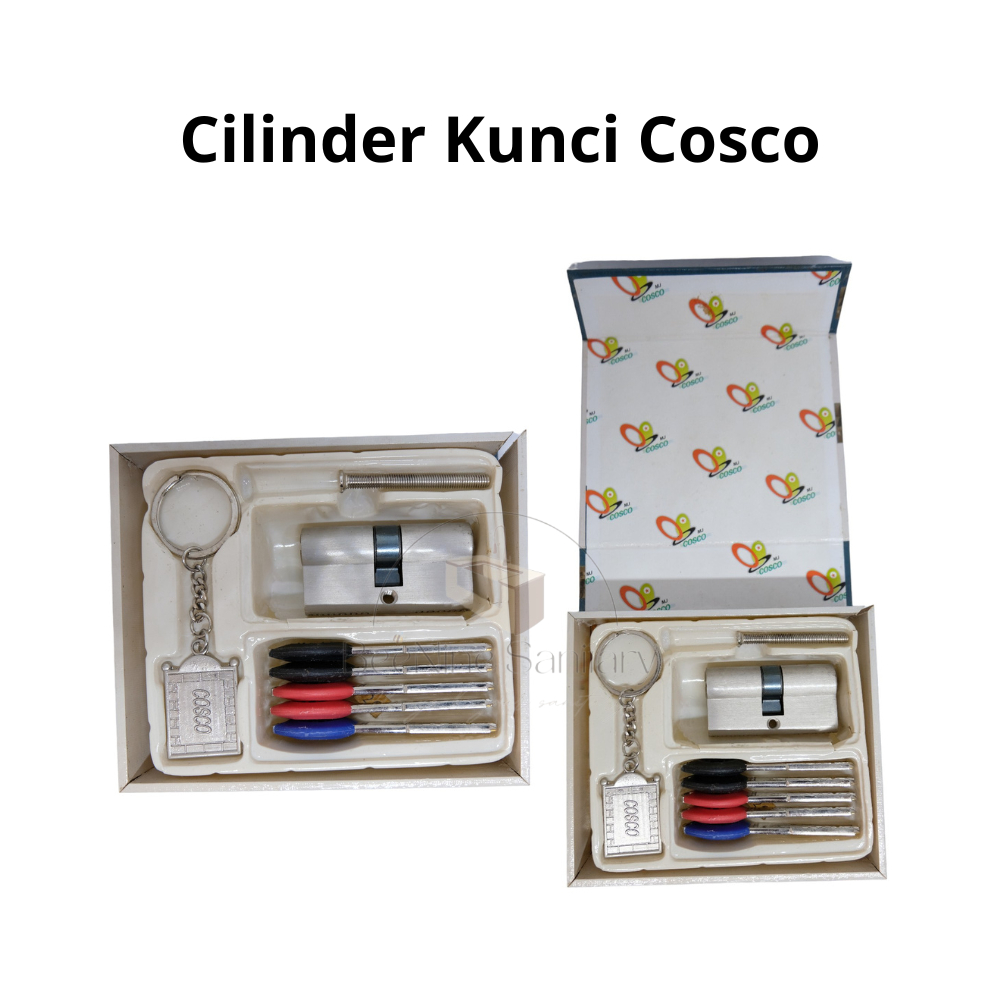 Silinder Kunci Pintu Rumah Besar / Cyinder Key / Knop Silinder COSCO / Silinder Kunci