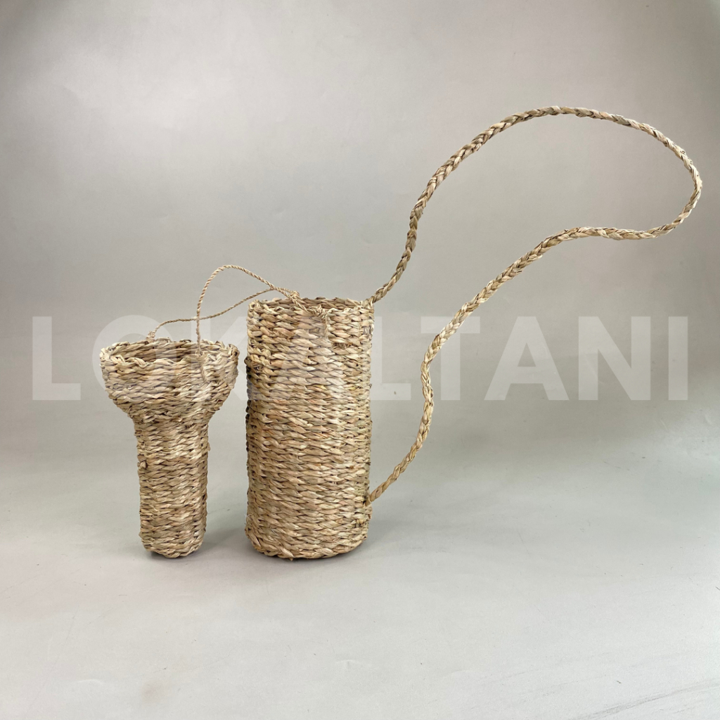 Tempat Botol /Tas Botol/Tumbler Bag/Botol Cover Anyaman