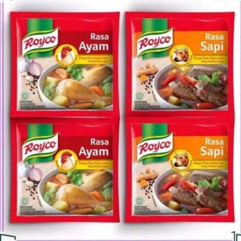 

ROYCO AYAM SAPI RENCENG RENTENG 12PCS