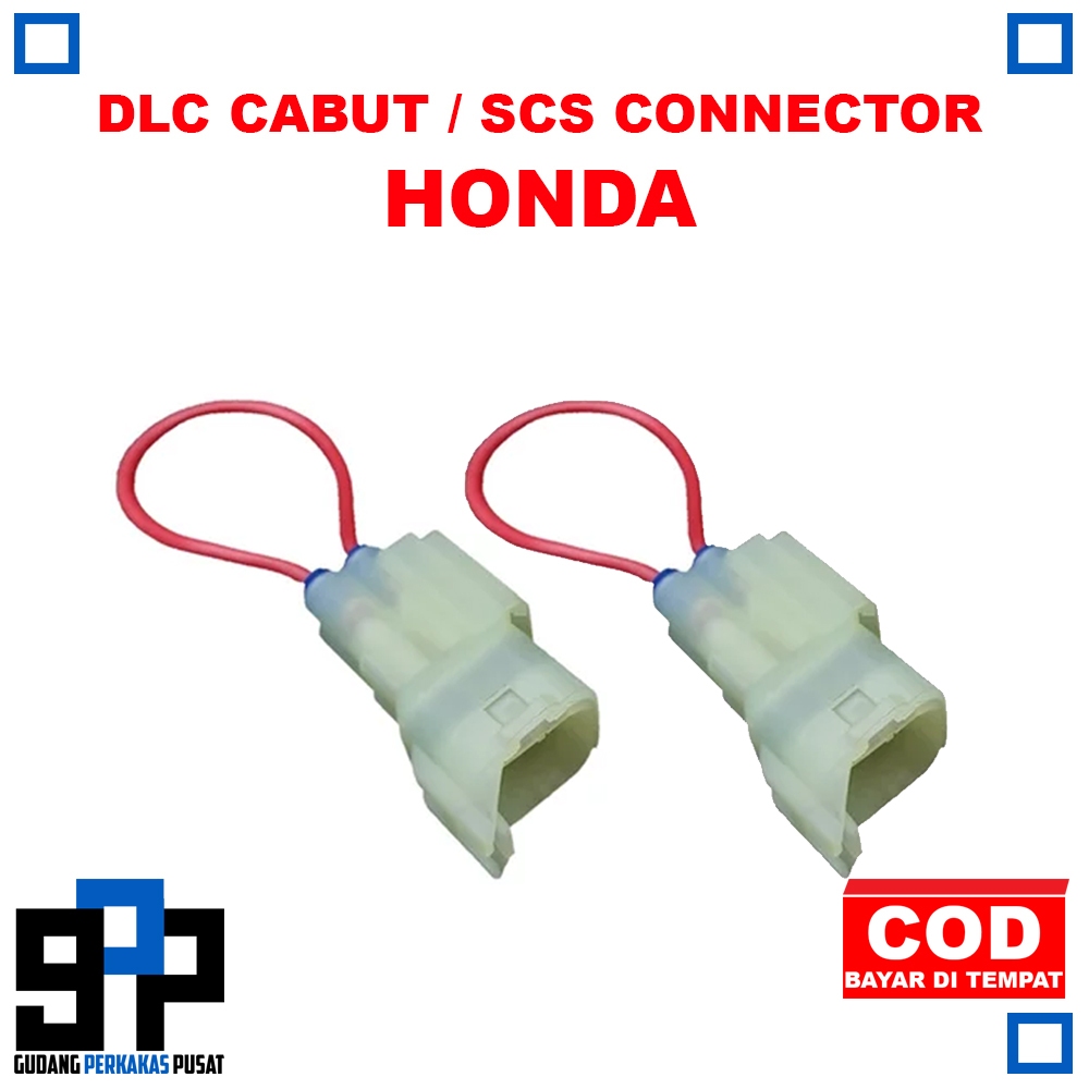 DLC HONDA / SCS CONNECTOR ALAT RESET INJEKSI MOTOR HONDA MANUAL