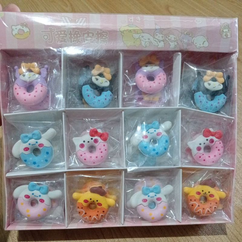 

Penghapus pensil donat kuromi penghapus imut dan lucu
