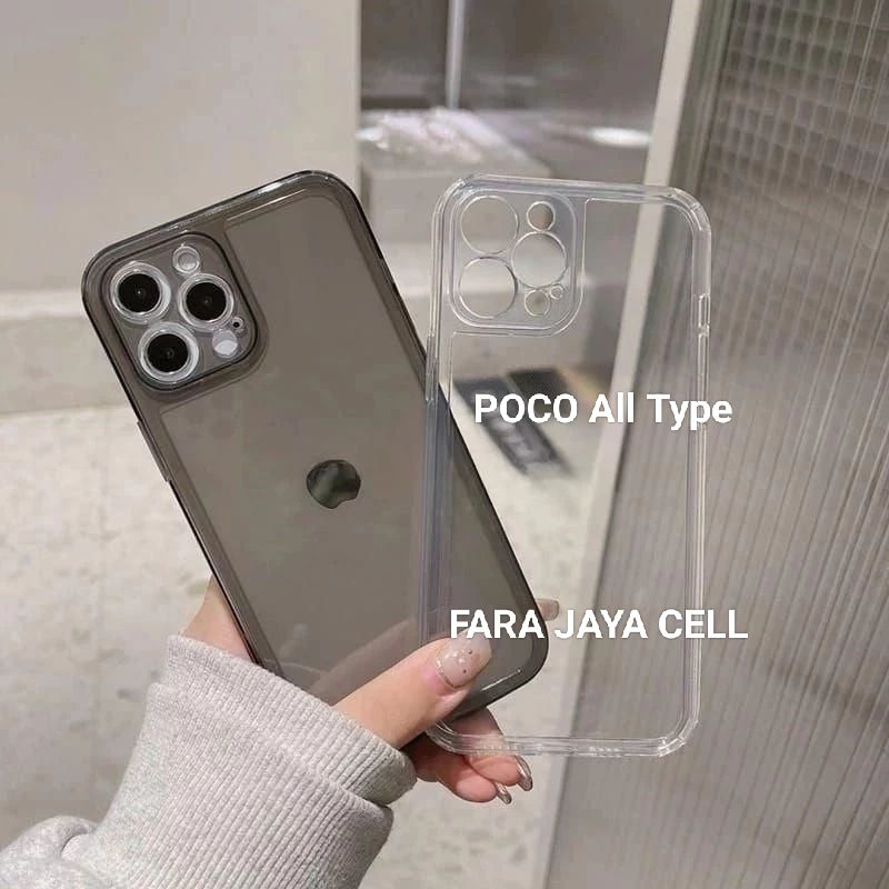 Soft Case Original Space Bening Poco F3/Poco X5 Pro/Poco X3/X3 Pro/X3 NFC/M4 5G/F4 /C55/X4 Pro 5G/X5