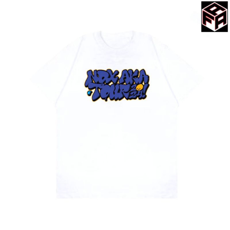 T-shirt Kaos NDX AKA Tour 2024 Java Indonesia NDX AKA Familia