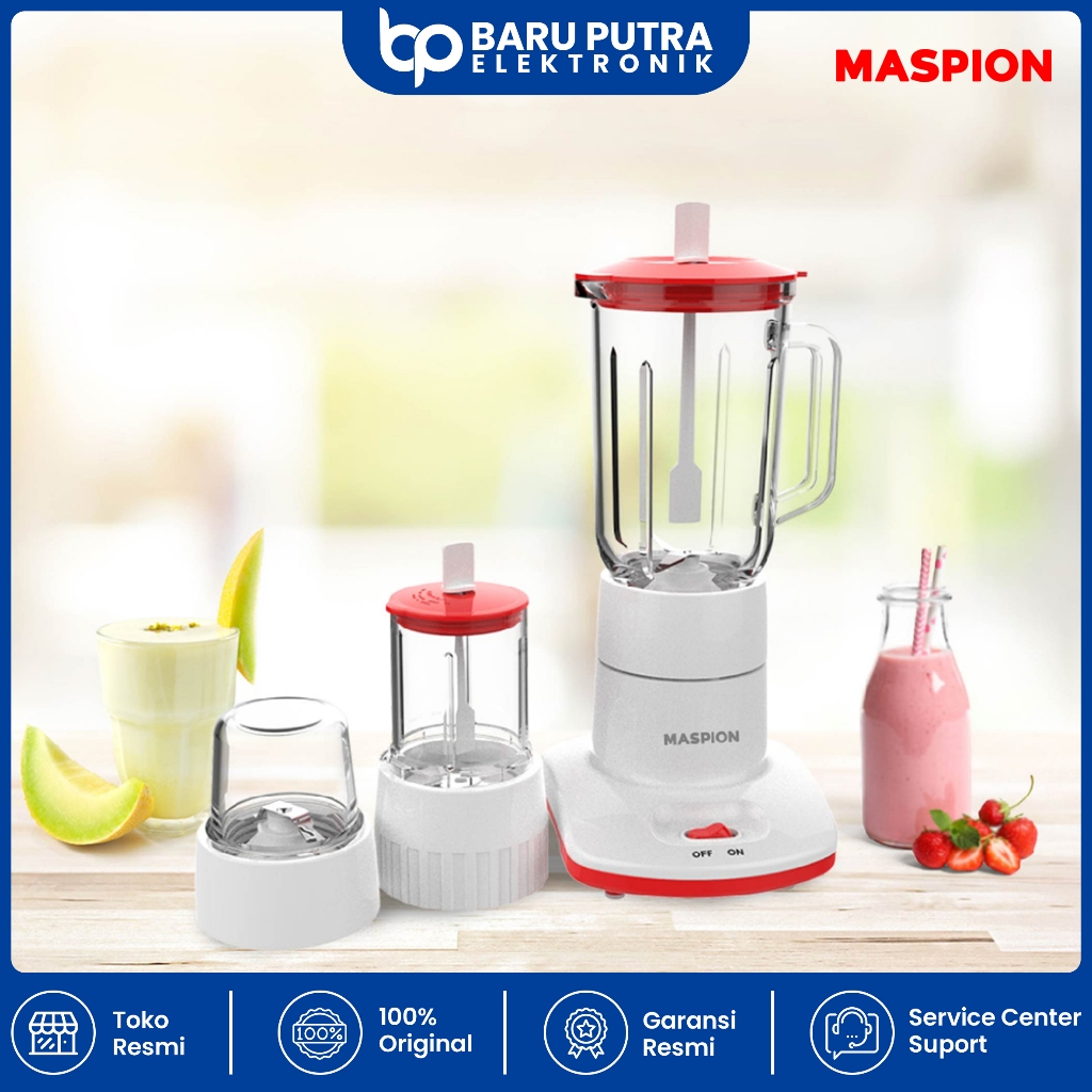 BLENDER MASPION KACA 3IN1 MT-1213 / BLENDER KACA MASPION