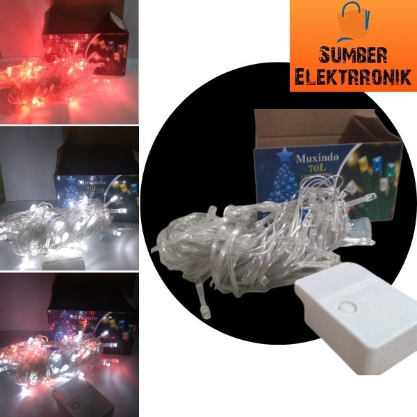 MUXINDO LAMPU TUMBLR 10M AGUSTUSAN / LAMPU HIAS MERAH PUTIH / LAMPU TUMBLR / LAMPU HIAS