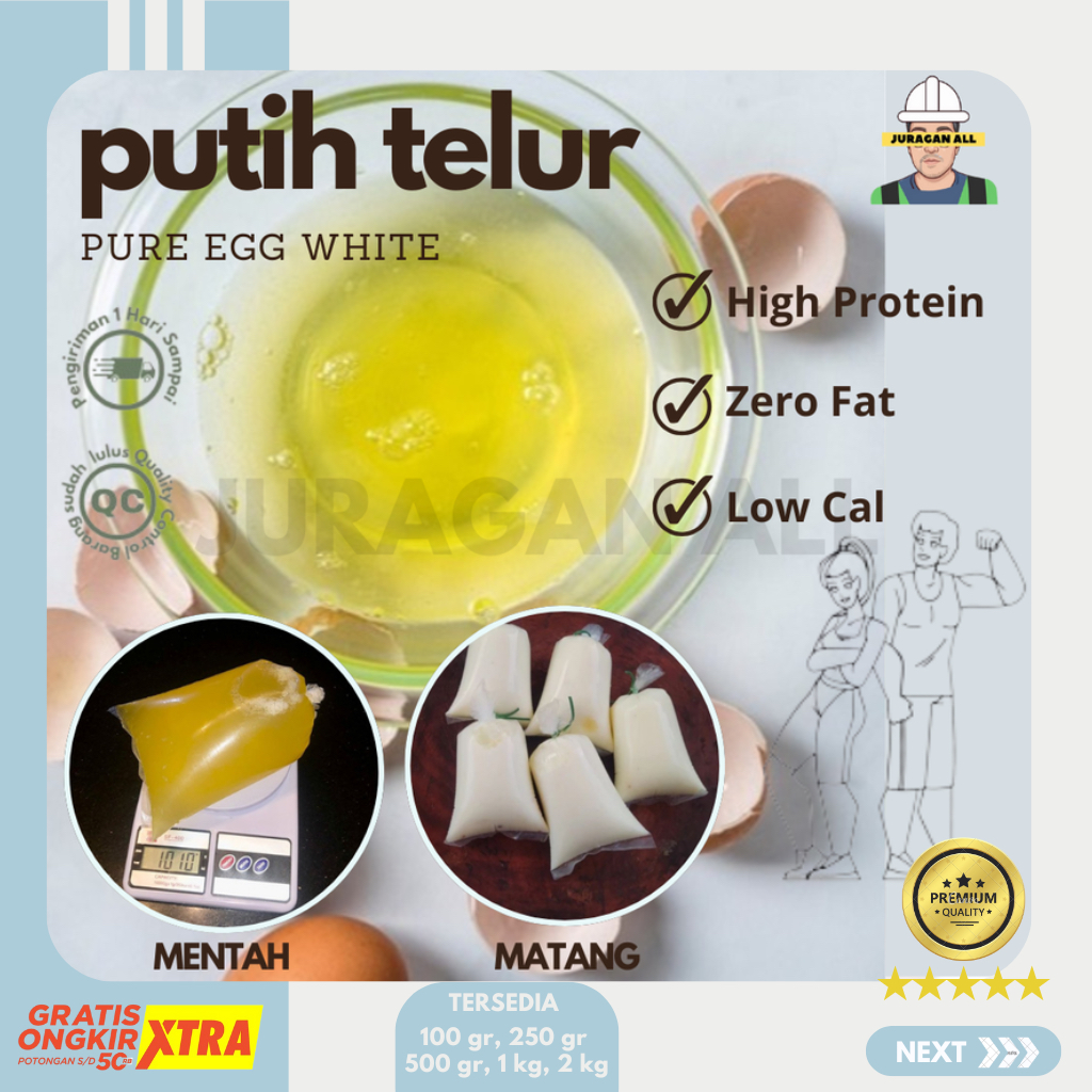 

PUTIH TELUR FRESH / PUTIH TELUR FRESH 1KG / PUTIH TELUR 1KG / EGG WHITE FRESH / PUTIH TELUR PREMIUM / PUTIH TELUR FULL / PUTIH TELUR MENTAH / PUTIH TELUR MATANG