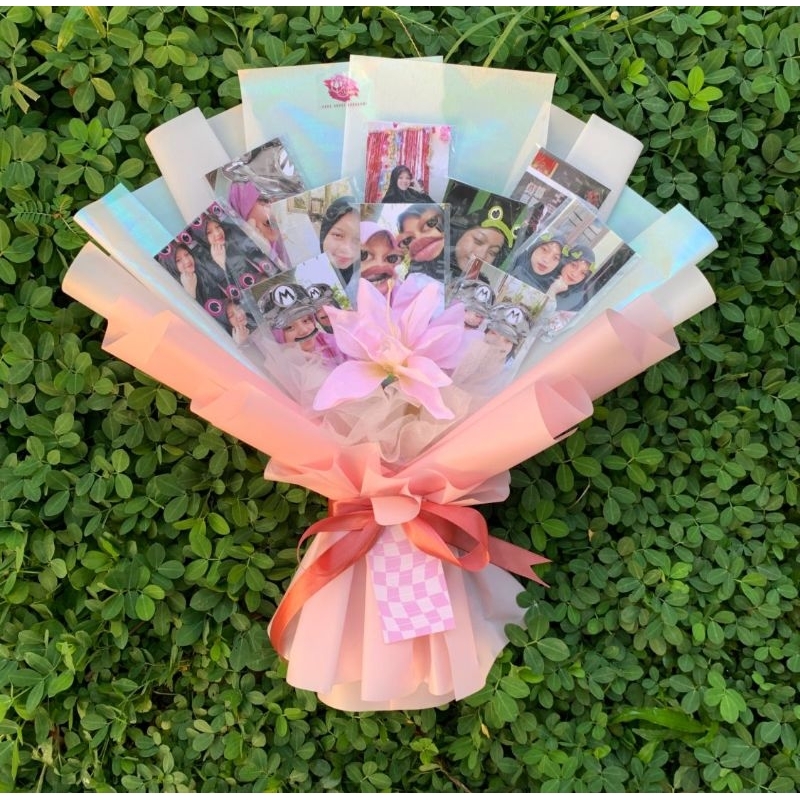 Buket fhoto polaroid viral | buket fhoto bias | buket fhoto pacar | buket fhoto termurah untuk kado