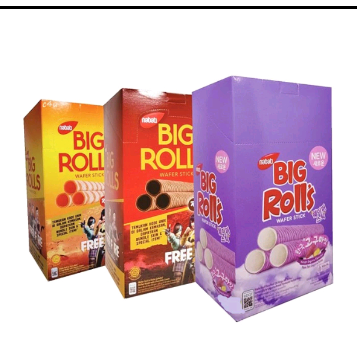 

wafer nabati big roll box isi 20pcs x 16gr richoco keju goguma