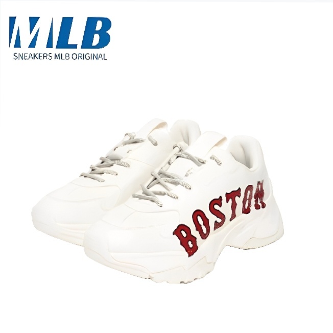 Sepatu MLB Bigball Chunky Boston Red Sox Sneaker / MLB Original
