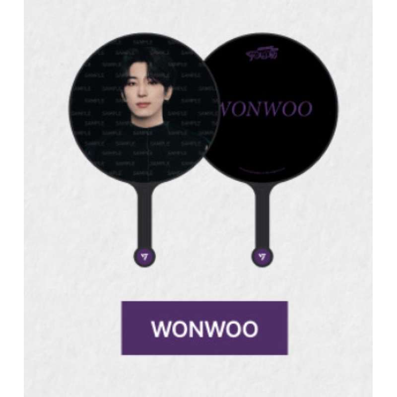 Image Picket / Impick / Uchiwa Wonwoo Seventeen Follow Again