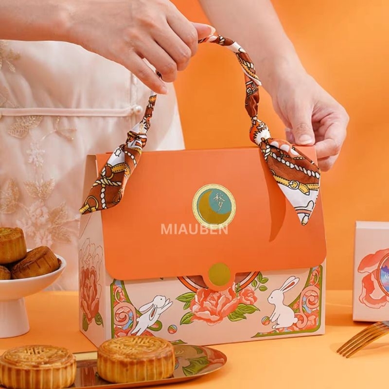 

Kotak hampers mooncake box mooncake isi 6