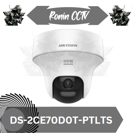 HIKVISION 2MP Two Way Audio DS-2CE70D0T-PTLTS Fixed PT Camera