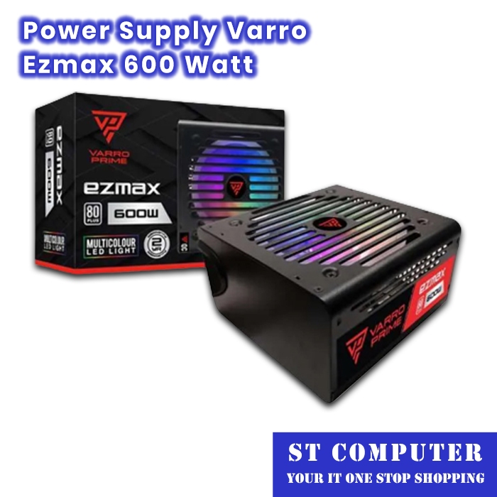 Power Supply Varro Ezmax 600 Watt