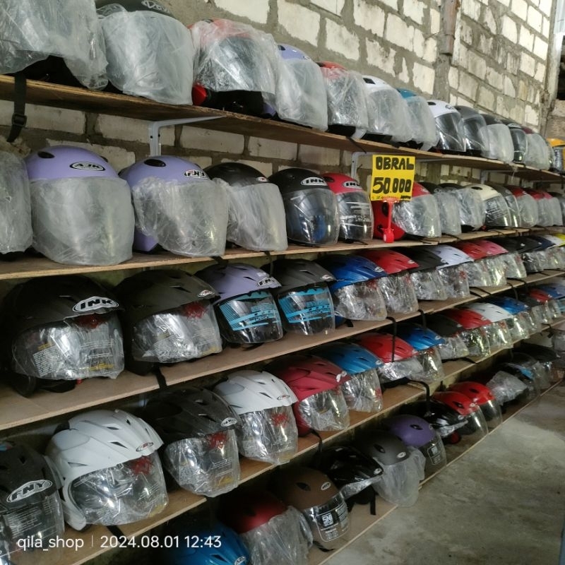 Helm reject cacat beset