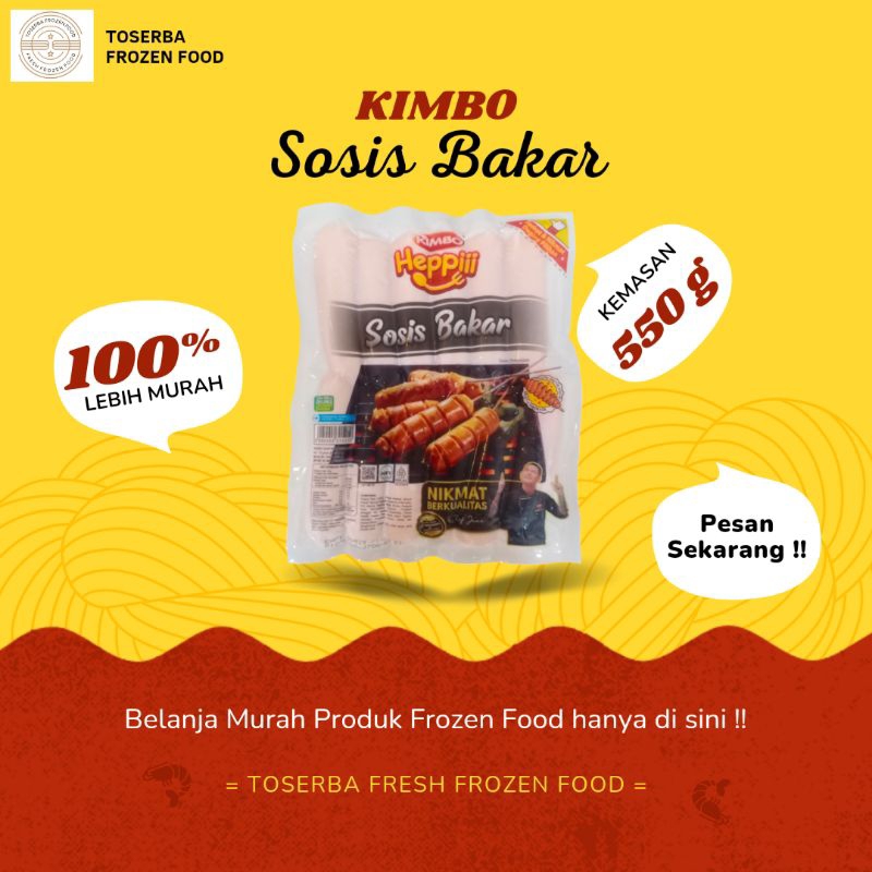 

KIMBO Sosis Bakar 550g Heppiii