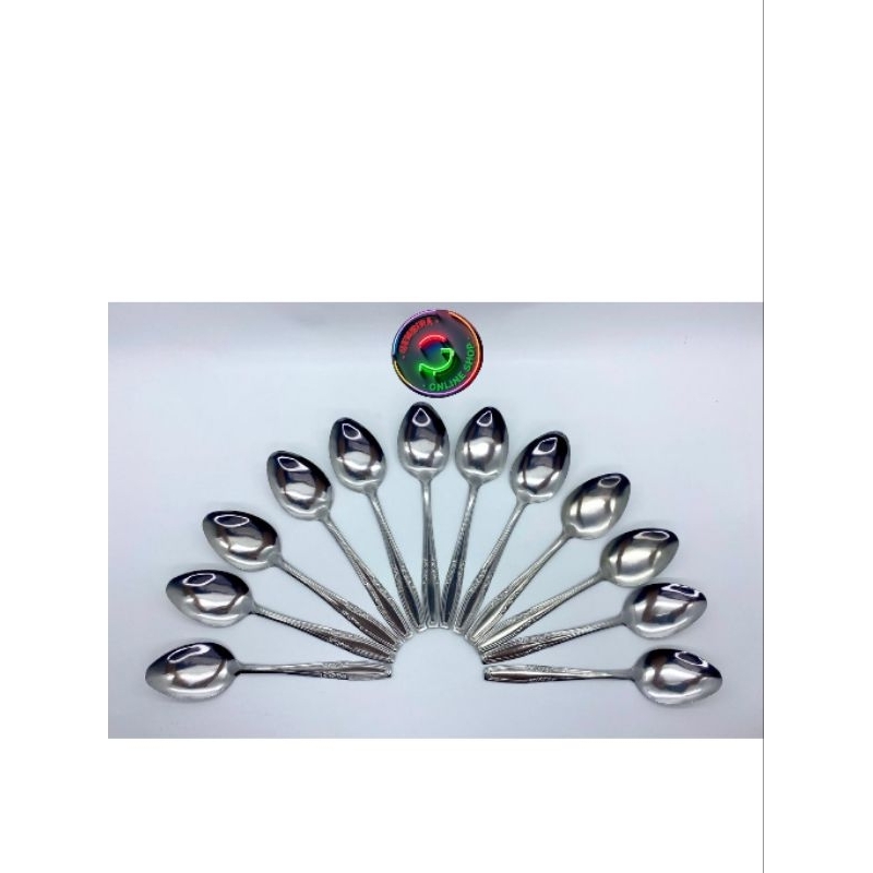 Sendok Makan/sendok stainless/sendok isi 12/sendok 303