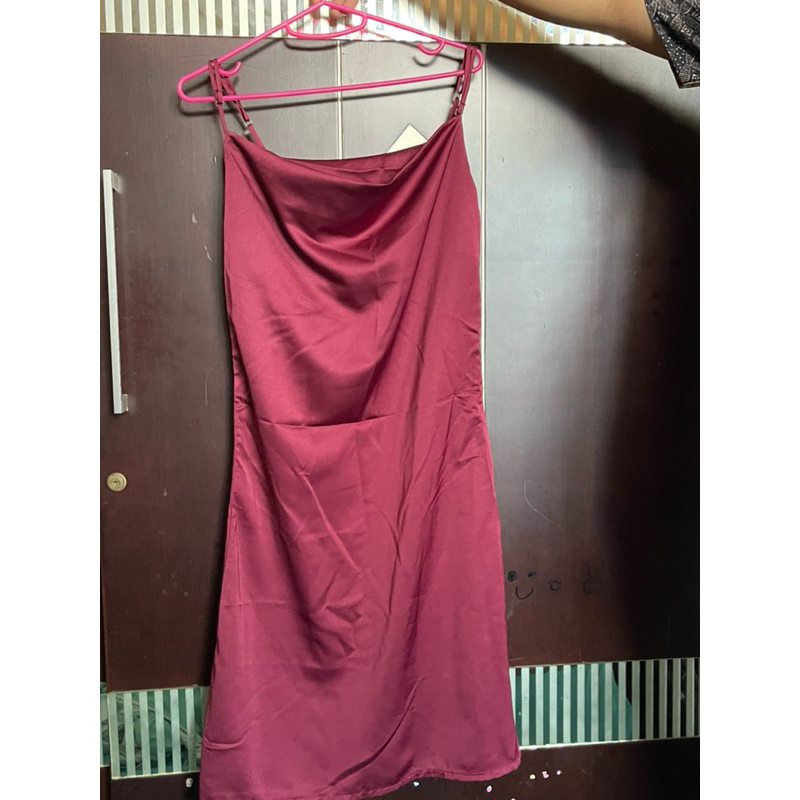 PRELOVED SATIN DRESS