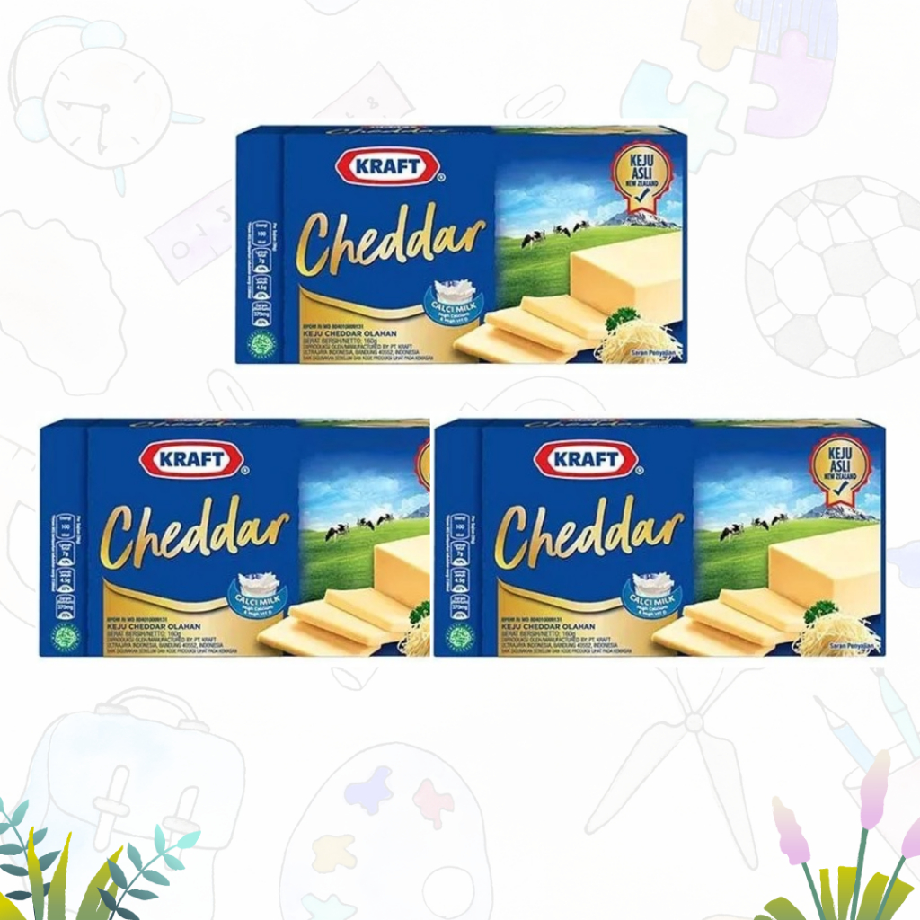 

Kraft Keju Cheddar Blok 150gr (pck)