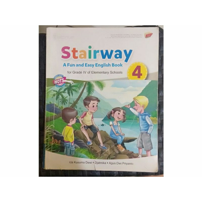 Buku bahasa Inggris kelas 4 stairway platinum buku bekas